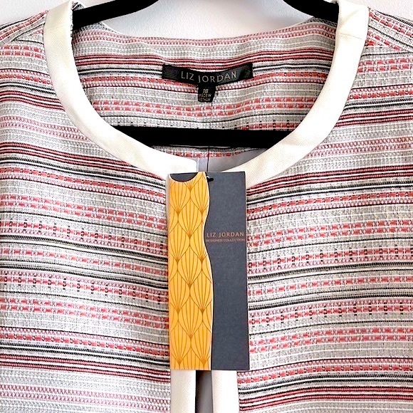 LIZ JORDAN Designer Collection. Melody Jacket, Ivory Peaches. Limited Edition - Picture 2 of 7